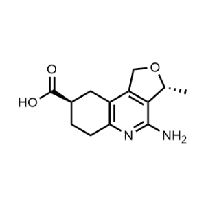 (3R,8R)-4-Amino-3-methyl-1,3,6,7,8,9-hexahydrofuro[3,4-c]quinoline-8-carboxylic acid|CS-1342867