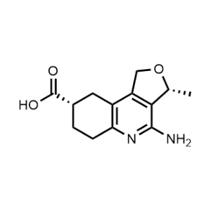 (3R,8S)-4-Amino-3-methyl-1,3,6,7,8,9-hexahydrofuro[3,4-c]quinoline-8-carboxylic acid|CS-1342869