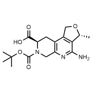(3R,8R)-4-Amino-7-(tert-butoxycarbonyl)-3-methyl-1,3,6,7,8,9-hexahydrofuro[3,4-c][1,7]naphthyridine-8-carboxylic acid|CS-1343591