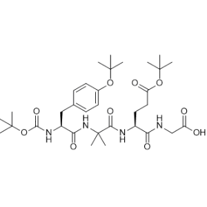 Boc-Tyr(tBu)-Aib-Glu(OtBu)-Gly-OH|CS-1343602