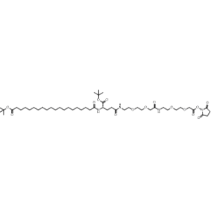 tBuO-C20-γ-Glu(AEEA-AEEA-OSu)-OtBu|CS-1343645