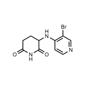 3-((3-Bromopyridin-4-yl)amino)piperidine-2,6-dione|CS-1343915