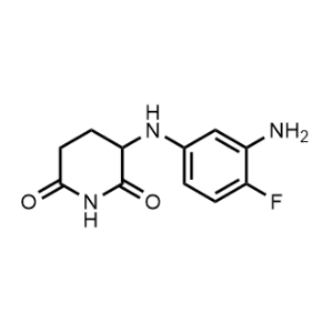 3-((3-Amino-4-fluorophenyl)amino)piperidine-2,6-dione|CS-1343925