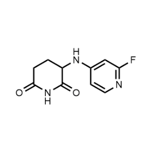 3-((2-Fluoropyridin-4-yl)amino)piperidine-2,6-dione|CS-1343926