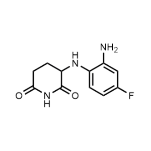 3-((2-Amino-4-fluorophenyl)amino)piperidine-2,6-dione|CS-1343928