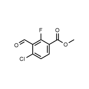 Methyl 4-chloro-2-fluoro-3-formylbenzoate|CS-1343931