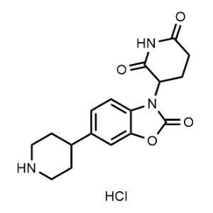 3-(2-Oxo-6-(piperidin-4-yl)benzo[d]oxazol-3(2H)-yl)piperidine-2,6-dione hydrochloride|CS-1343961