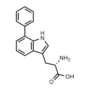 (S)-2-Amino-3-(7-phenyl-1H-indol-3-yl)propanoic acid|CS-1343965