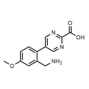 5-(2-(Aminomethyl)-4-methoxyphenyl)pyrimidine-2-carboxylic acid|CS-1343969