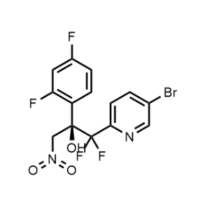 (R)-1-(5-Bromopyridin-2-yl)-2-(2,4-difluorophenyl)-1,1-difluoro-3-nitropropan-2-ol|CS-1344020