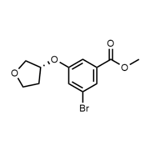 Methyl (R)-3-bromo-5-((tetrahydrofuran-3-yl)oxy)benzoate|CS-1344246