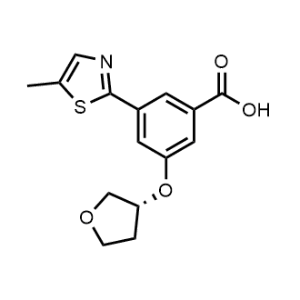 (R)-3-(5-Methylthiazol-2-yl)-5-((tetrahydrofuran-3-yl)oxy)benzoic acid|CS-1344248