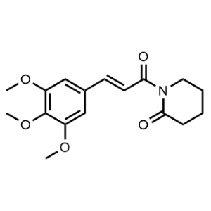 (E)-1-(3-(3,4,5-Trimethoxyphenyl)acryloyl)piperidin-2-one|CS-1344258