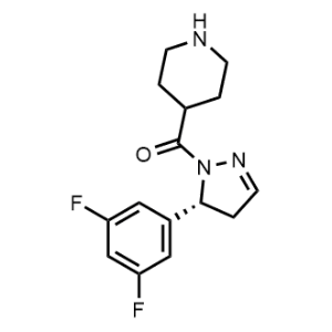 (R)-(5-(3,5-Difluorophenyl)-4,5-dihydro-1H-pyrazol-1-yl)(piperidin-4-yl)methanone|CS-1344261