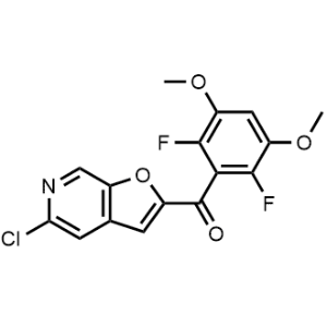 (5-Chlorofuro[2,3-c]pyridin-2-yl)(2,6-difluoro-3,5-dimethoxyphenyl)methanone|CS-1344284