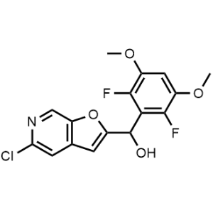 (5-Chlorofuro[2,3-c]pyridin-2-yl)(2,6-difluoro-3,5-dimethoxyphenyl)methanol|CS-1344287