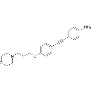 4-((4-(3-Morpholinopropoxy)phenyl)ethynyl)aniline|CS-1344310
