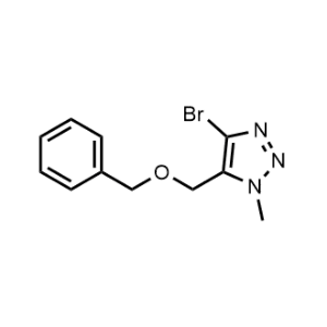 5-((Benzyloxy)methyl)-4-bromo-1-methyl-1H-1,2,3-triazole|CS-1344321