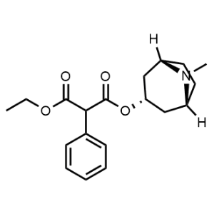 1-Ethyl 3-((1R,3r,5S)-8-methyl-8-azabicyclo[3.2.1]octan-3-yl) 2-phenylmalonate|CS-1344322
