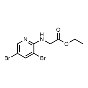 Ethyl (3,5-dibromopyridin-2-yl)glycinate|CS-1344332