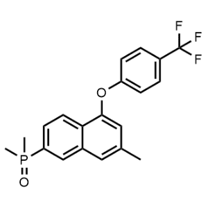 Dimethyl(7-methyl-5-(4-(trifluoromethyl)phenoxy)naphthalen-2-yl)phosphine oxide|CS-1344338