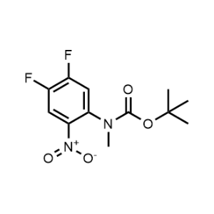 tert-Butyl (4,5-difluoro-2-nitrophenyl)(methyl)carbamate|CS-1344340