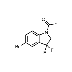 1-(5-Bromo-3,3-difluoroindolin-1-yl)ethan-1-one|CS-1344357