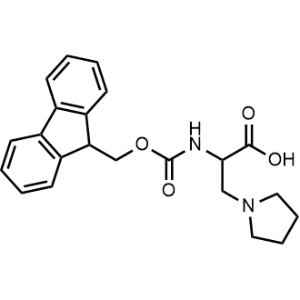 2-((((9H-Fluoren-9-yl)methoxy)carbonyl)amino)-3-(pyrrolidin-1-yl)propanoic acid|CS-1344373