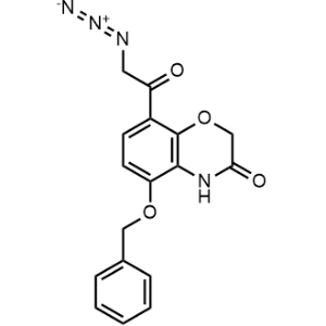 8-(2-Azidoacetyl)-5-(benzyloxy)-2H-benzo[b][1,4]oxazin-3(4H)-one|CS-1344403