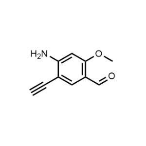 4-Amino-5-ethynyl-2-methoxybenzaldehyde|CS-1344405