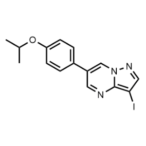 3-Iodo-6-(4-isopropoxyphenyl)pyrazolo[1,5-a]pyrimidine|CS-1344464