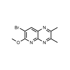 7-Bromo-6-methoxy-2,3-dimethylpyrido[2,3-b]pyrazine|CS-1344702