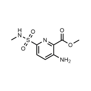 Methyl 3-amino-6-(N-methylsulfamoyl)picolinate|CS-1344703