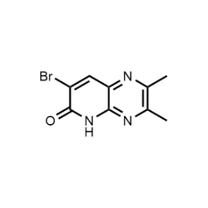 7-Bromo-2,3-dimethylpyrido[2,3-b]pyrazin-6(5H)-one|CS-1344704