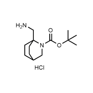 tert-Butyl 1-(aminomethyl)-2-azabicyclo[2.2.2]octane-2-carboxylate hydrochloride|CS-1344705