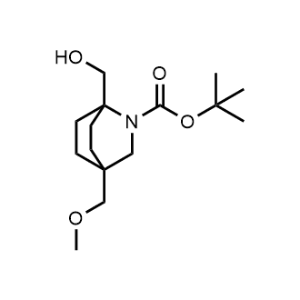 tert-Butyl 1-(hydroxymethyl)-4-(methoxymethyl)-2-azabicyclo[2.2.2]octane-2-carboxylate|CS-1344814
