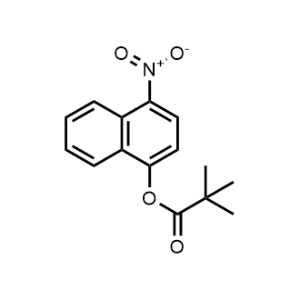 4-Nitronaphthalen-1-yl pivalate|CS-1344970