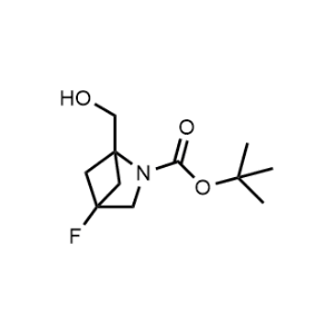tert-Butyl 4-fluoro-1-(hydroxymethyl)-2-azabicyclo[2.1.1]hexane-2-carboxylate|CS-1345246