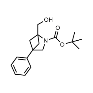 tert-Butyl 1-(hydroxymethyl)-4-phenyl-2-azabicyclo[2.1.1]hexane-2-carboxylate|CS-1345381