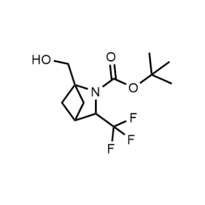 tert-Butyl 1-(hydroxymethyl)-3-(trifluoromethyl)-2-azabicyclo[2.1.1]hexane-2-carboxylate|CS-1345389