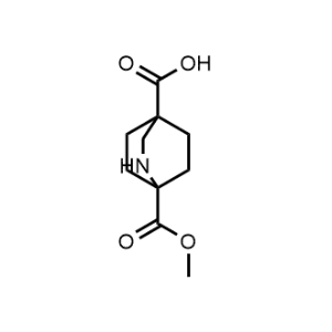 1-(Methoxycarbonyl)-2-azabicyclo[2.2.2]octane-4-carboxylic acid|CS-1345393