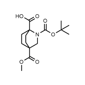 2-(tert-Butoxycarbonyl)-4-(methoxycarbonyl)-2-azabicyclo[2.2.2]octane-1-carboxylic acid|CS-1345394