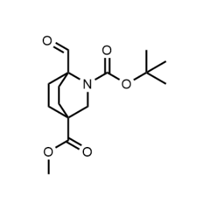 2-(tert-Butyl) 4-methyl 1-formyl-2-azabicyclo[2.2.2]octane-2,4-dicarboxylate|CS-1345399
