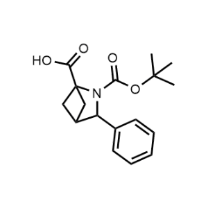2-(tert-Butoxycarbonyl)-3-phenyl-2-azabicyclo[2.1.1]hexane-1-carboxylic acid|CS-1345596