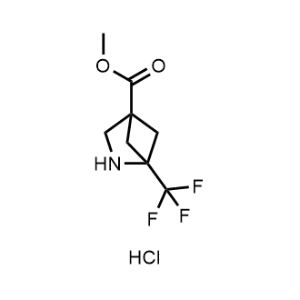 Methyl 1-(trifluoromethyl)-2-azabicyclo[2.1.1]hexane-4-carboxylate hydrochloride|CS-1345612