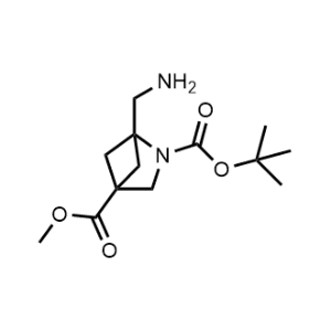 2-(tert-Butyl) 4-methyl 1-(aminomethyl)-2-azabicyclo[2.1.1]hexane-2,4-dicarboxylate|CS-1345631