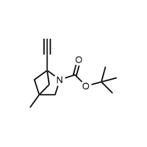 tert-Butyl 1-ethynyl-4-methyl-2-azabicyclo[2.1.1]hexane-2-carboxylate|CS-1345634