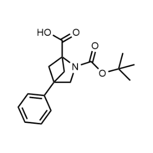 2-(tert-Butoxycarbonyl)-4-phenyl-2-azabicyclo[2.1.1]hexane-1-carboxylic acid|CS-1345640