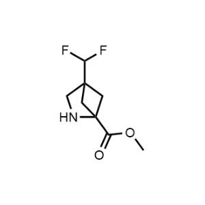 Methyl 4-(difluoromethyl)-2-azabicyclo[2.1.1]hexane-1-carboxylate|CS-1345643