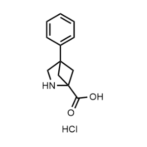 4-Phenyl-2-azabicyclo[2.1.1]hexane-1-carboxylic acid hydrochloride|CS-1345646